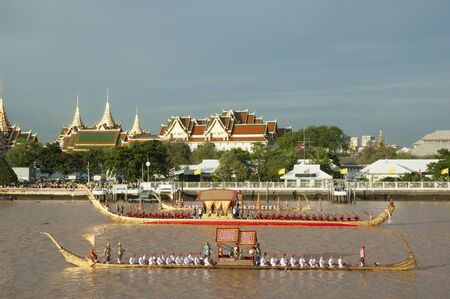 Thailand Royal Bargeのeditorial素材