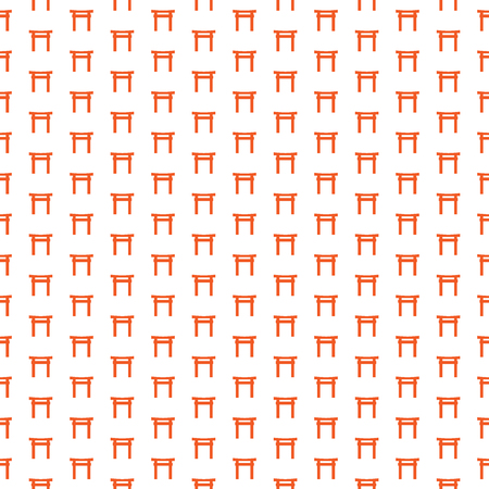 Shrine gate Japan Style Pattern - Abstract seamless Backgroundのイラスト素材