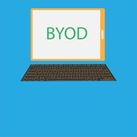 Bring Your Own Device - BYODのイラスト素材