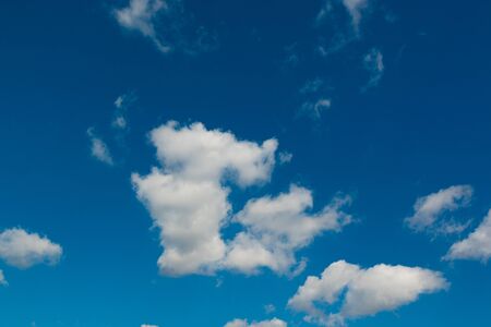 Beautiful bright sky blue background.の写真素材