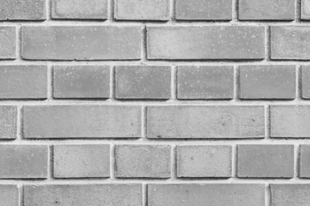 White brick wall texture for background. Traditional ancient wall.の写真素材