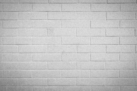 White brick wall texture for background. Traditional ancient wall.の写真素材