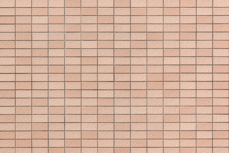 red tile concrete brick wall pattern texture for background.の写真素材