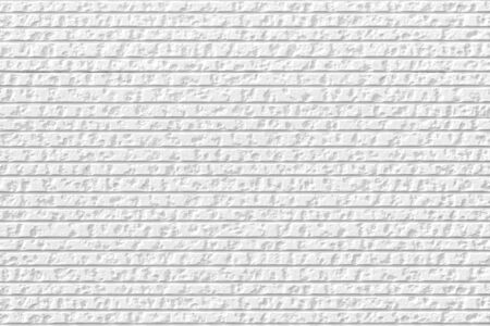 White concrete brick wall pattern texture for background.の写真素材