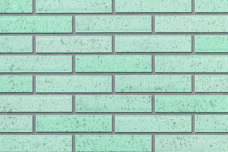 blue concrete brick wall pattern texture for background.の写真素材