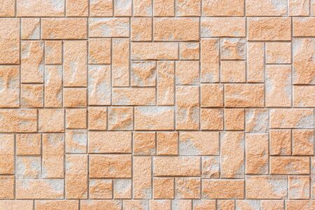 concrete brick wall pattern texture for background.の写真素材