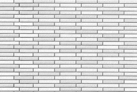 White concrete brick wall pattern texture for background.の写真素材