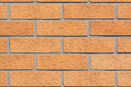 Traditional ancient red brick wall texture background.の写真素材
