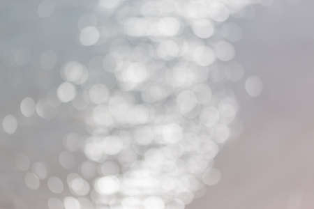 abstract blur light on sea white background for summer background concept.の写真素材