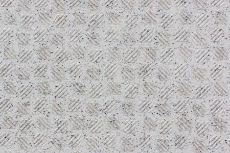 White tile non-slip surface pattern background.の写真素材
