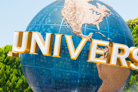 OSAKA, JAPAN - May 5, 2016: Universal Studios Japan (USJ).  located in Osaka, is one of four Universal Studios theme parks, owned and operated by USJ Co., Ltd. Most visitors are Japanese tourists and tourists from other Asian countriesのeditorial素材