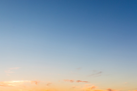 Sunset sky background. Evening time natural background. background of sky in sunset.の写真素材