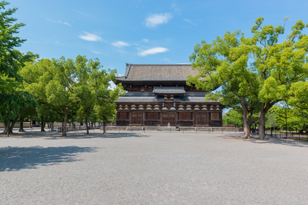 Toji temple located in Kyoto, Japan. Toji temple is a Buddhist temple of the Shingon sect in Kyoto, Japan.のeditorial素材
