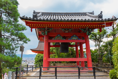 Kiyomizu-dera Temple in Kyoto Japan. Kiyomizu-dera is an independent Buddhist temple in eastern Kyoto. The temple is part of the Historic Monuments of Ancient Kyoto.の写真素材