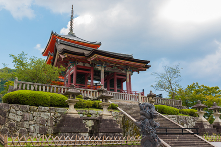 Kiyomizu-dera Temple in Kyoto Japan. Kiyomizu-dera is an independent Buddhist temple in eastern Kyoto. The temple is part of the Historic Monuments of Ancient Kyoto.のeditorial素材