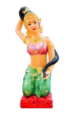 Bhumi Prithvi Thokkathan - Mother Earth squeezing her hairの写真素材