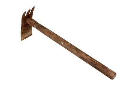 Ancient Hoe, Isolatedの写真素材