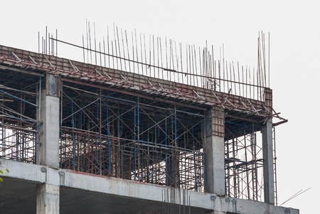 Unfinished Construction of Building.の写真素材