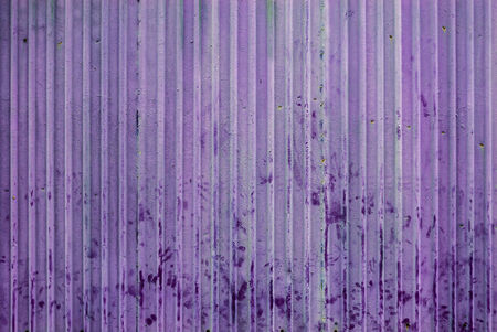 Dirty Purple Wave Metal Sheet Backgroundの写真素材