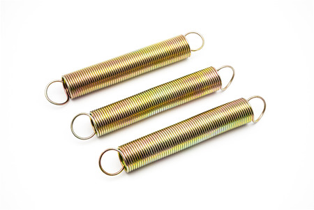 Group of Metal Springs with Loops.の写真素材
