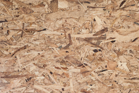 Recycled Oriented Strand Board [OSB] Background/ Textureの写真素材