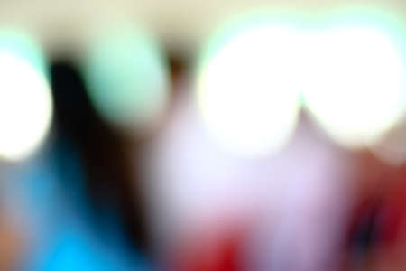 Colorful bokeh blur  の写真素材