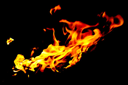 hot flame fire