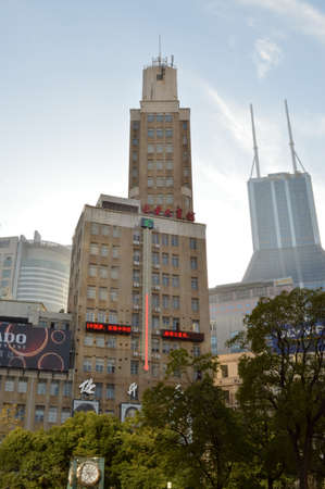 Shanghai modern buildのeditorial素材