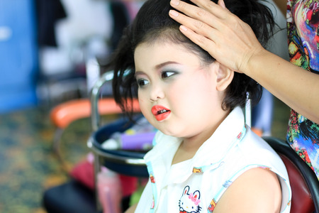 makeup for contestの写真素材