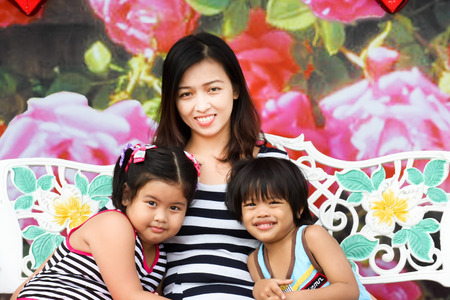 Happy fimily timeのeditorial素材