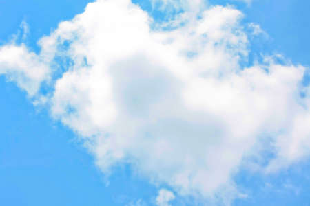 Cloud on the blue sky texture background