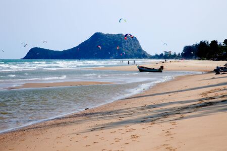 Parnburi Thailand natural landscape sea viewの写真素材
