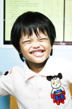 Happy boyの写真素材