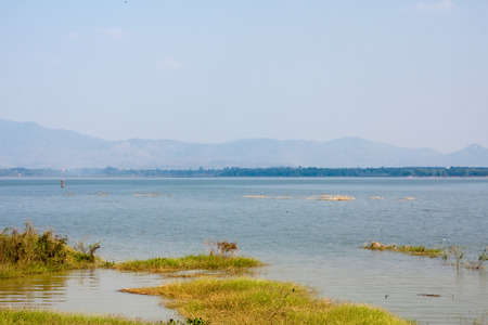 Natural landscape water lakeの写真素材