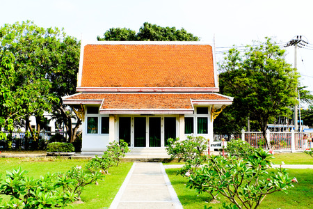 Temple in National Museum Bangkok Thailandのeditorial素材