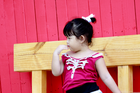 lovely asian girlの写真素材