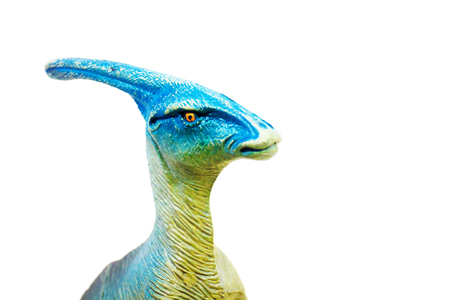 Isolated dinosaur on white backgroundの写真素材
