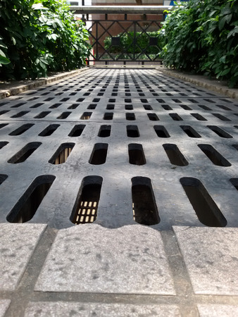metal floor building decorate texture