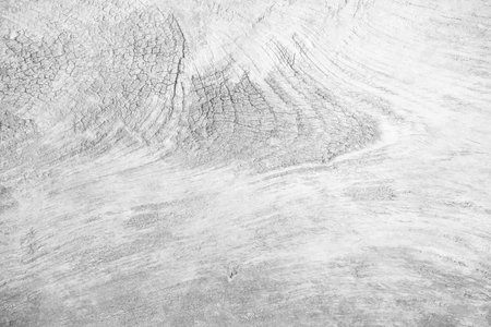 Old white wood surface and nature crack pattern for texture copy space and backgroundの写真素材