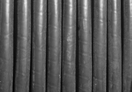 Huge old electric cable reelの写真素材