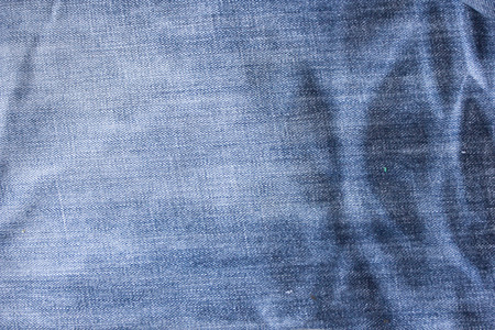Striped textured blue used jeans denim linen vintage background