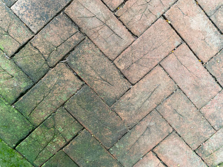 Brick wall or floor texture abstract texture surface background use for backgroundの写真素材