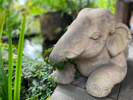 Antique decorative items is popular to decorate in house, restaurant or garden to show and create beauty for house or restaurant in Thailandの写真素材