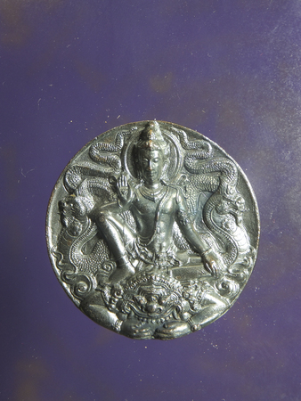 small buddha image, native thai styleの写真素材