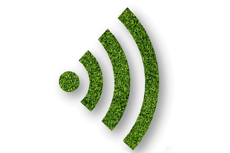 Green signalの写真素材