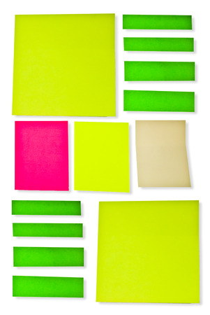 Post-it paperの写真素材