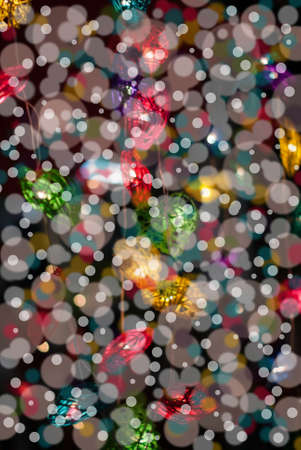 Bokeh lightsの写真素材