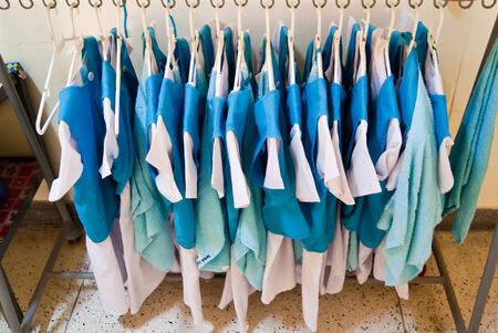 Coat hangerの写真素材