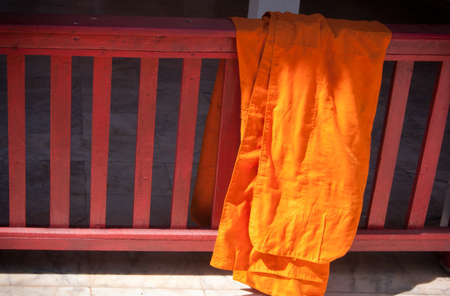 The yellow robeの写真素材