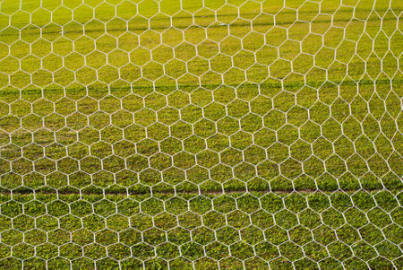 football fieldの写真素材